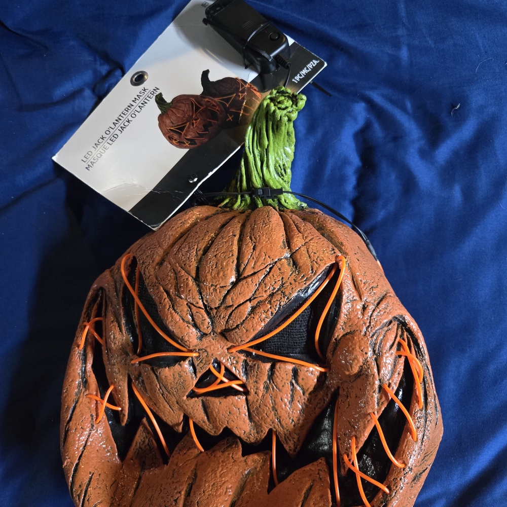 Halloween LED Pumpkin Mask